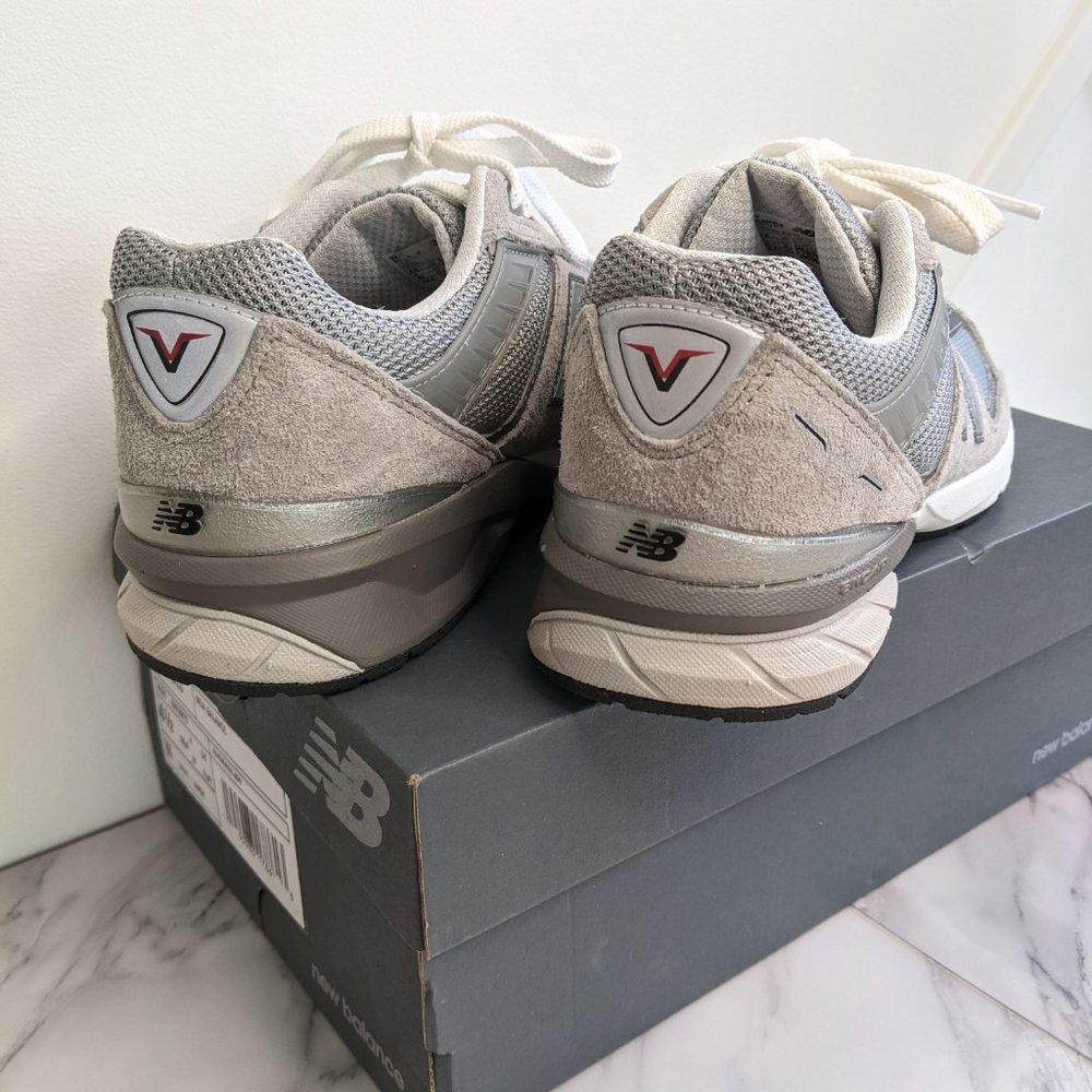 New Balance 990v5 990GL5 Grey Sneaker Shoes 6 - Picture 4 of 10